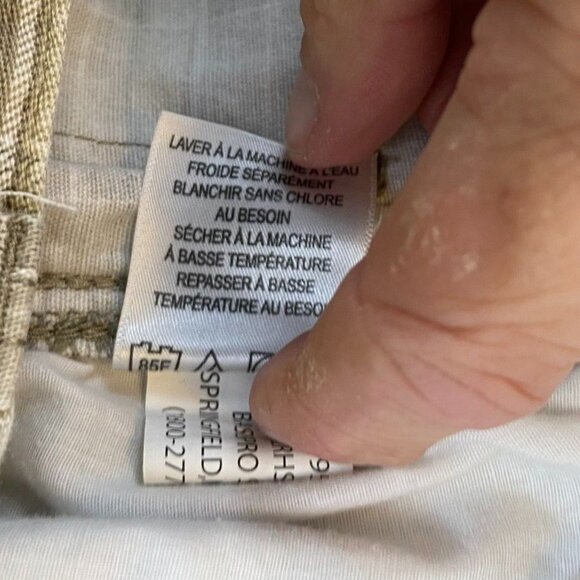 Red Head Mens Plaid Shorts Size 34 Beige Cotton Blend Casual Summer Wear - Picture 12 of 14